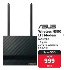 Makro ASUS Wireless N300 LTE Modem Router offer