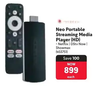 Makro Mediabox Neo Portable Streaming Media Player HD offer