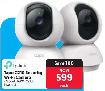 Makro Tp-link Tapo C210 Security Wi-Fi Camera offer