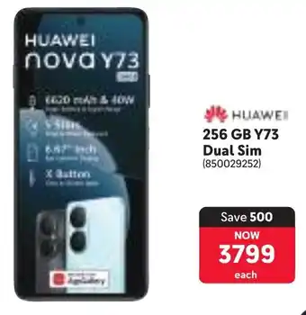 Makro HUAWEI 256GB Y73 Dual Sim offer