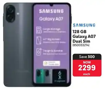 Makro SAMSUNG 128GB Galaxy A07 Dual Sim offer