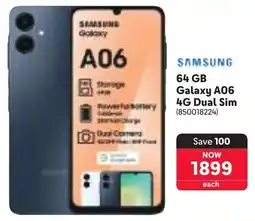 Makro SAMSUNG 64 GB Galaxy A06 4G Dual Sim offer