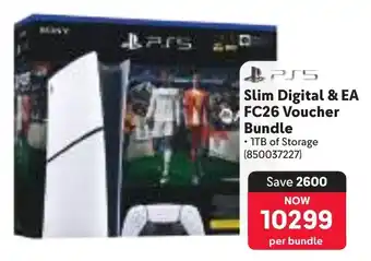 Makro PS5 Slim Digital & EA FC26 Voucher Bundle offer