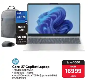 Makro HP Core U7 Copilot Laptop offer