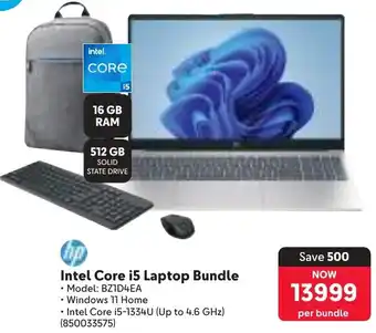 Makro HP Intel Core i5 Laptop Bundle offer