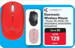 Makro Karbon Electronic Wireless Mouse offer