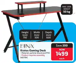 Makro Linx Kratos Gaming Desk offer