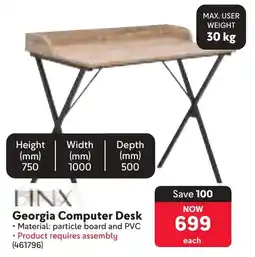 Makro Linx Georgia Computer Desk offer