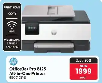 Makro HP OfficeJet Pro 8123 All-in-One Printer offer