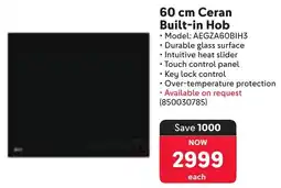 Makro AEG Ceran Built-in Hob offer