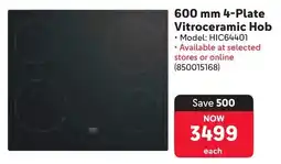 Makro Beko 4-Plate Vitroceramic Hob offer