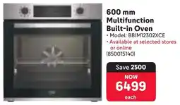 Makro Beko Multifunction Built-in Oven offer