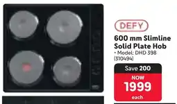 Makro Defy Slimline Solid Plate Hob offer