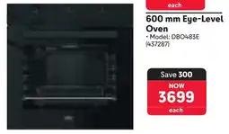 Makro Defy Eye-Level Oven offer