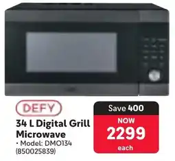 Makro Defy Digital Grill Microwave offer