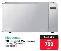 Makro Hisense Digital Microwave offer