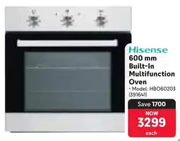 Makro Hisense Built-In Multifunction Oven offer