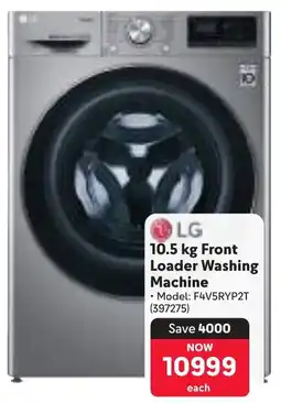 Makro LG Front Loader Washing Machine offer