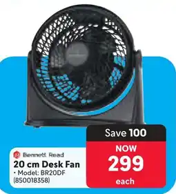 Makro Bennett Read Desk Fan offer