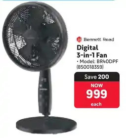 Makro Bennett Read Digital 3-in-1 Fan offer