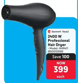 Makro Bennett Read 2400W Professional Hair Dryer offer