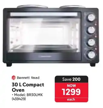 Makro Bennett Read Compact Oven offer