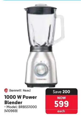 Makro Bennett Read 1000 W Power Blender offer