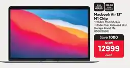 Makro Macbook Air 13" M1 Chip offer
