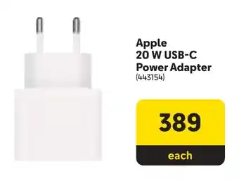 Makro Apple 20 W USB-C Power Adapter offer