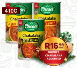 Take 'n Pay Rhodes chakalaka assorted offer