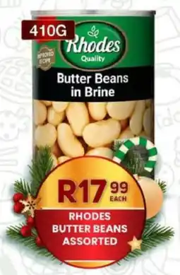 Take 'n Pay Rhodes butter beans assorted offer