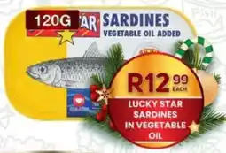 Take 'n Pay Lucky star sardines in vegetable oil offer
