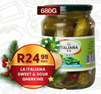 Take 'n Pay La italiana sweet & sour gherkins offer