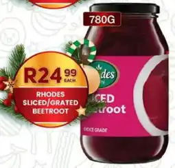 Take 'n Pay Rhodes sliced/ grated beetroot offer