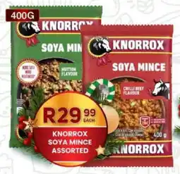 Take 'n Pay Knorrox soya mince assorted offer