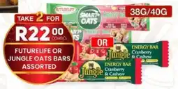 Take 'n Pay Futurelife or jungle oats bars assorted offer