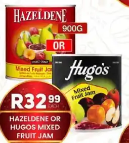 Take 'n Pay Hazeldene or hugos mixed fruit jam offer