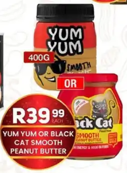 Take 'n Pay Yum yum or black cat smooth peanut butter offer
