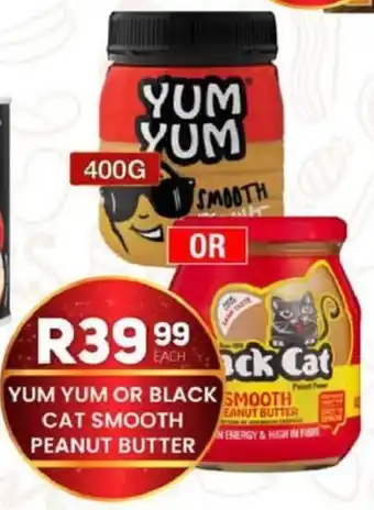 Take 'n Pay Yum yum or black cat smooth peanut butter offer