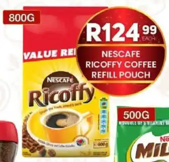 Take 'n Pay Nescafe ricoffy coffee refill pouch offer