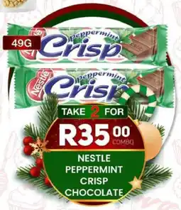 Take 'n Pay Nestle peppermint crisp chocolate offer