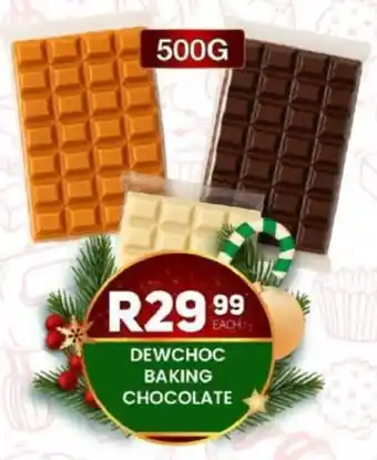 Take 'n Pay Dewchoc baking chocolate offer