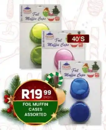 Take 'n Pay Foil muffin cases assorted offer