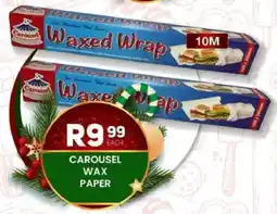 Take 'n Pay Carousel wax paper offer