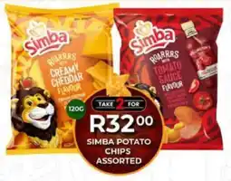 Take 'n Pay Simba potato chips assorted offer