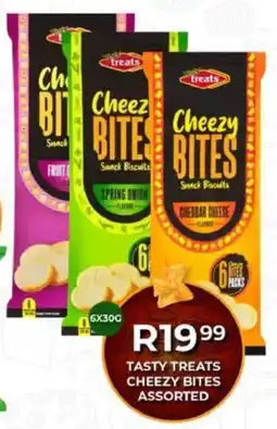 Take 'n Pay Tasty treats cheezy bites assorted offer