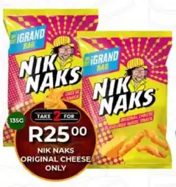 Take 'n Pay Nik naks original cheese offer