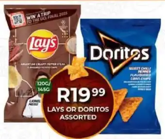 Take 'n Pay Lays or doritos assorted offer
