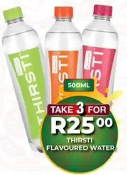 Take 'n Pay Thirsti flavoured water offer