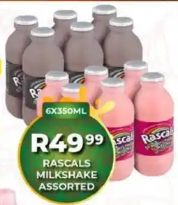 Take 'n Pay Rascals milkshake assorted offer